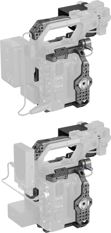 SmallRig 4947 Basic Cage Kit for Canon C400 - 3