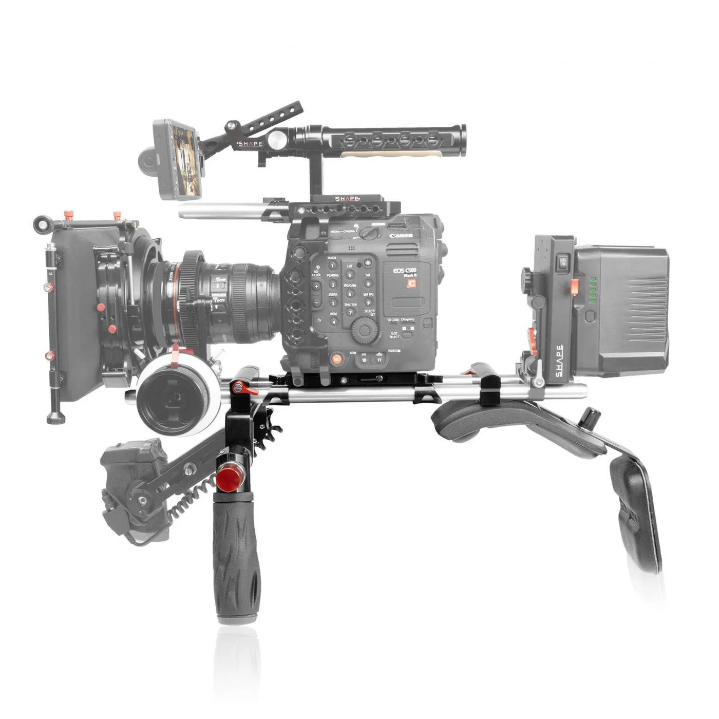 SHAPE Canon C500 Mark II, C300 Mark III Shoulderr Mount - 3