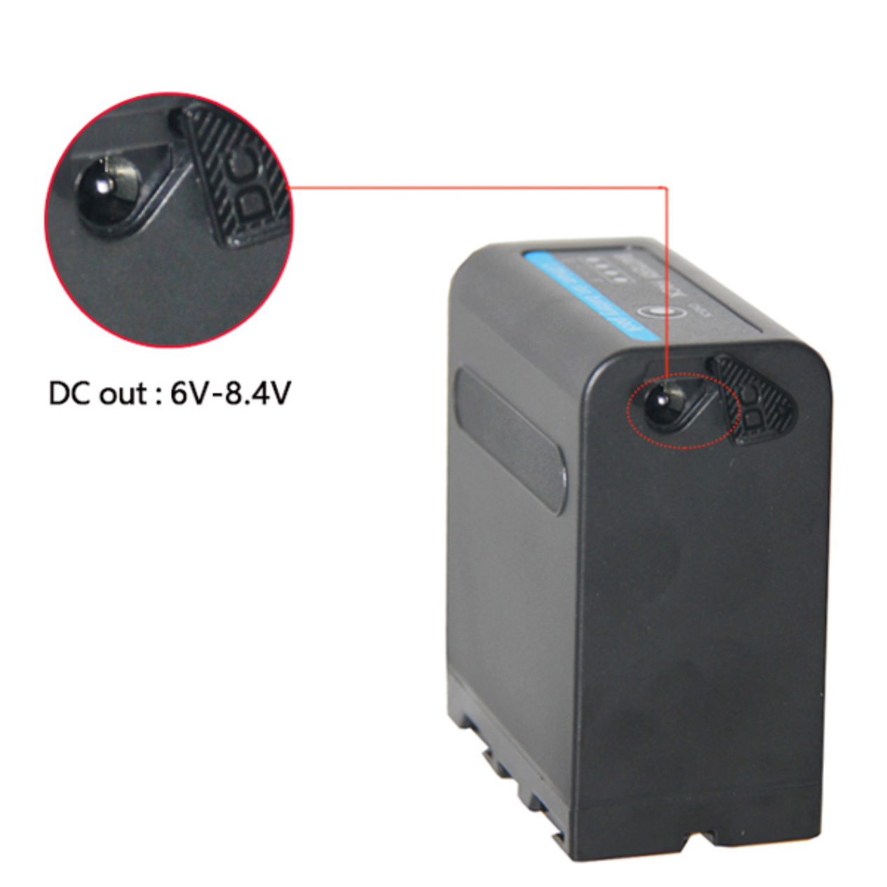 Sony Np-F980D Battery With Led Indicator and Usb - 3