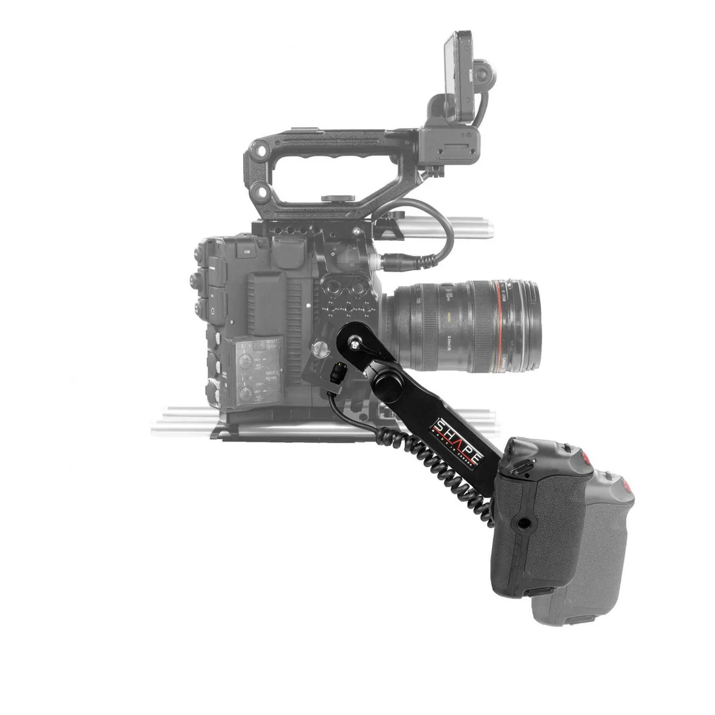 SHAPE Remote Extension Handle with Cable for Canon C500 MKII/C300 MKIII – för filmskapare - 5
