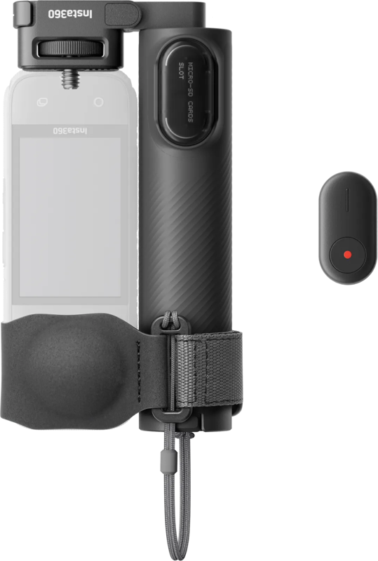 Insta360 Foldable 2-in-1 Selfie Stick Remote Kit (1/4"""" Mount) – för filmskapare