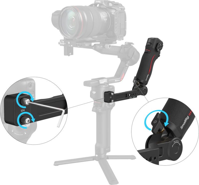 SmallRig 4326 Focus Control Handle for DJI RS Series - 6