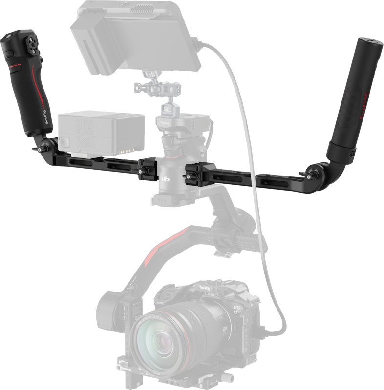 SmallRig 4327 Focus Control Dual Handle for DJI RS Series - 4