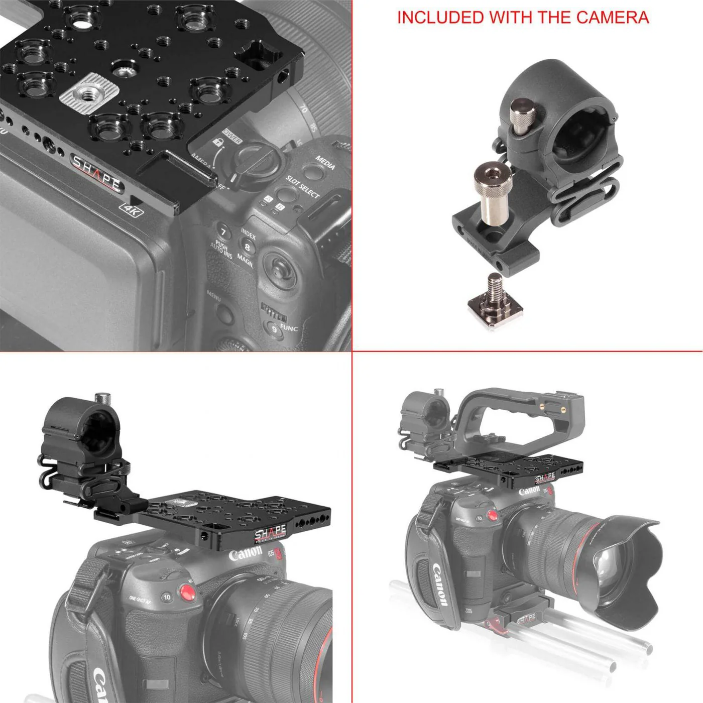 SHAPE Canon C70 top plate - 6