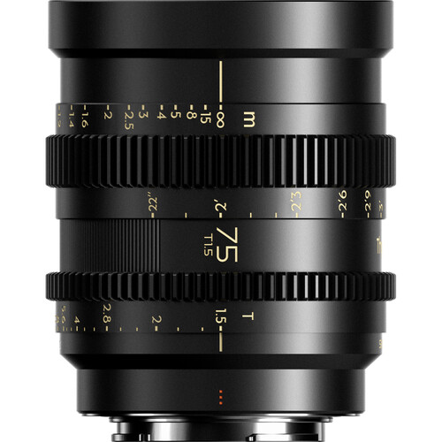 Thypoch Simera-C 75mm T1.5 FF Prime Cine Lens - Emount