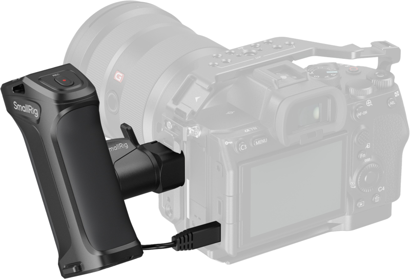 SmallRig 3893 Rotating Side Handle with Trigger REC for Selected Sony Mirrorless Cameras - 3