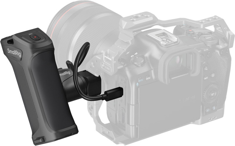 SmallRig 5235 Rotating Side Handle with Trigger REC for Selected Canon / Blackmagic Design Cameras - 4