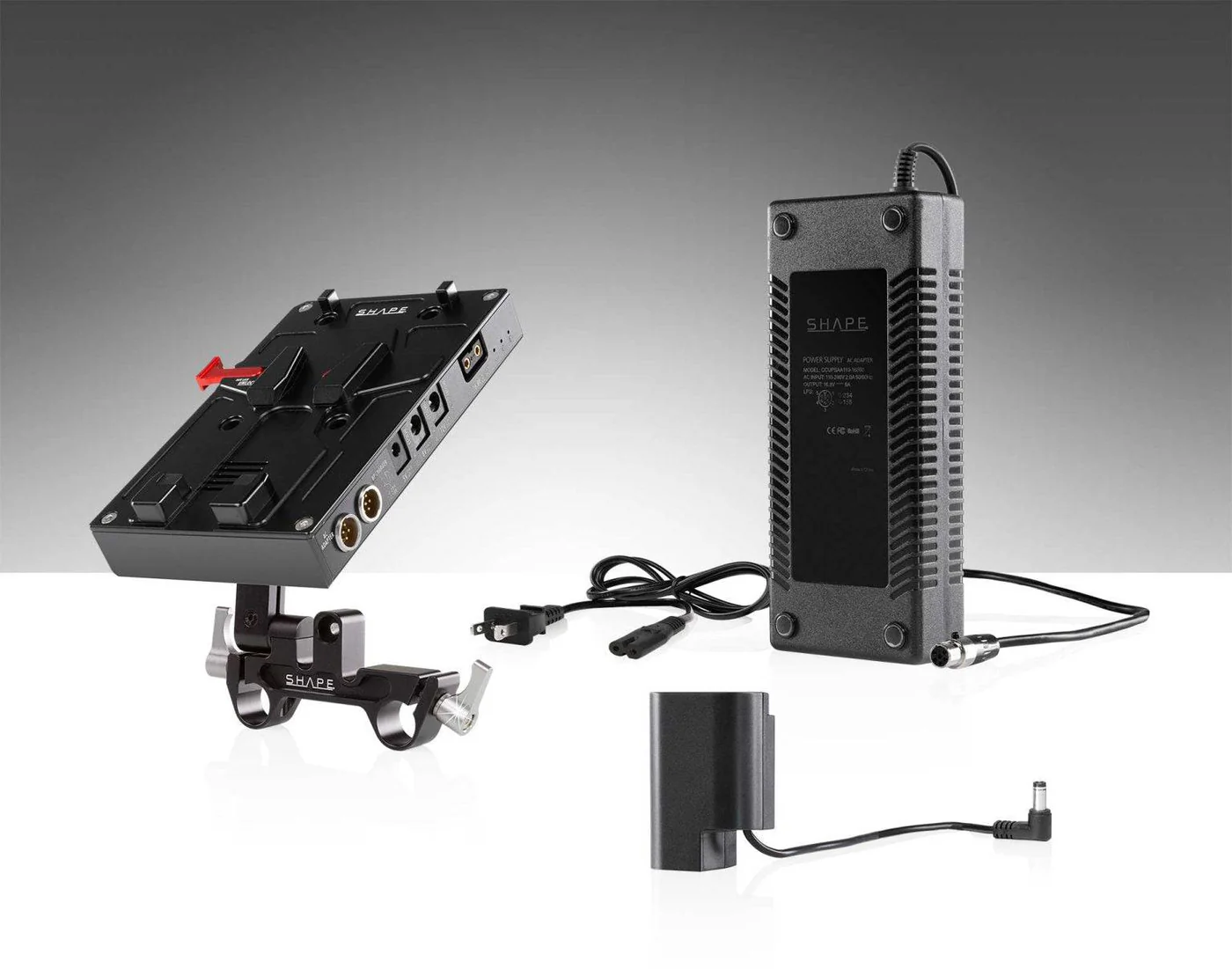SHAPE D-Box Camera Power and Charger for Panasonic GH4, GH5 – för filmskapare