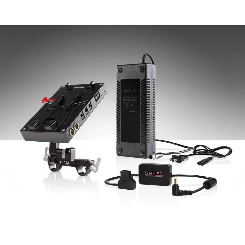 SHAPE D-Box Camera Power und Charger for EVA1, FS7, FS7M2, FS5, FS5M2 – för filmskapare
