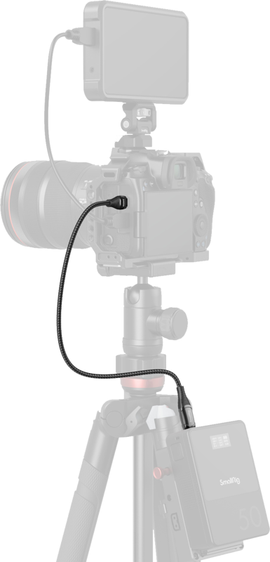 SmallRig 5113 240W Power Cable with Led Display - 3