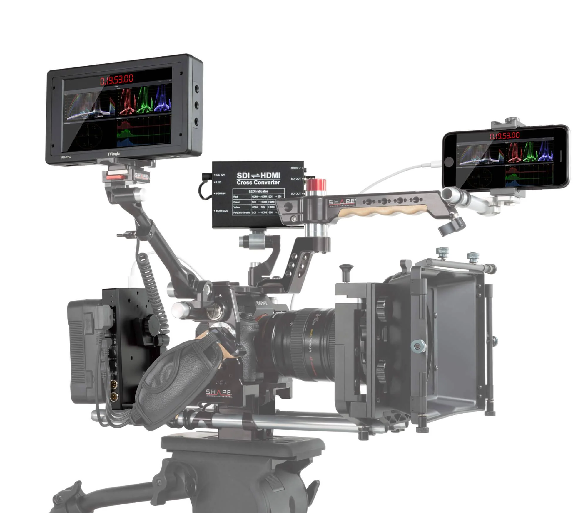 SHAPE J-Box Camera Power and Charger for Sony A7R III/A7S III/A7 III/A7 IV/A7R V/FX3/FX30 – för filmskapare - 2