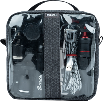 Think Tank Cable Management 20 V3.0, Blue/Clear