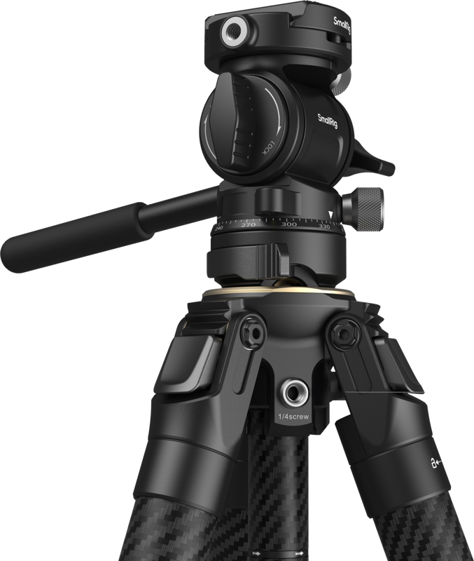 SmallRig 5028 Portable Carbon Fiber Travel Tripod Kit - 3