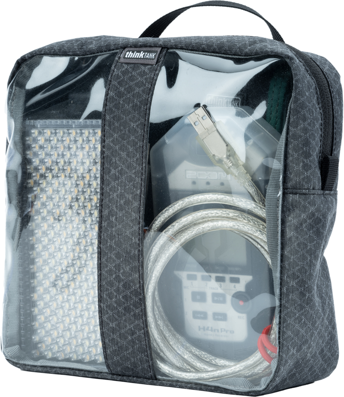 Think Tank Cable Management 30 V3.0, Blue/Clear - 2