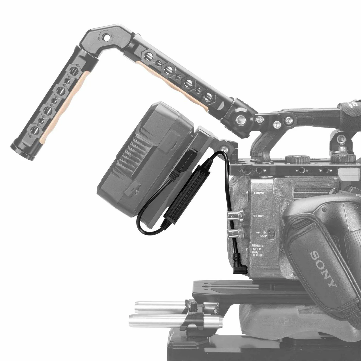 SHAPE D-TAP TO 19.5V Regulated Power Cable for Sony FX9/FX6 - 5