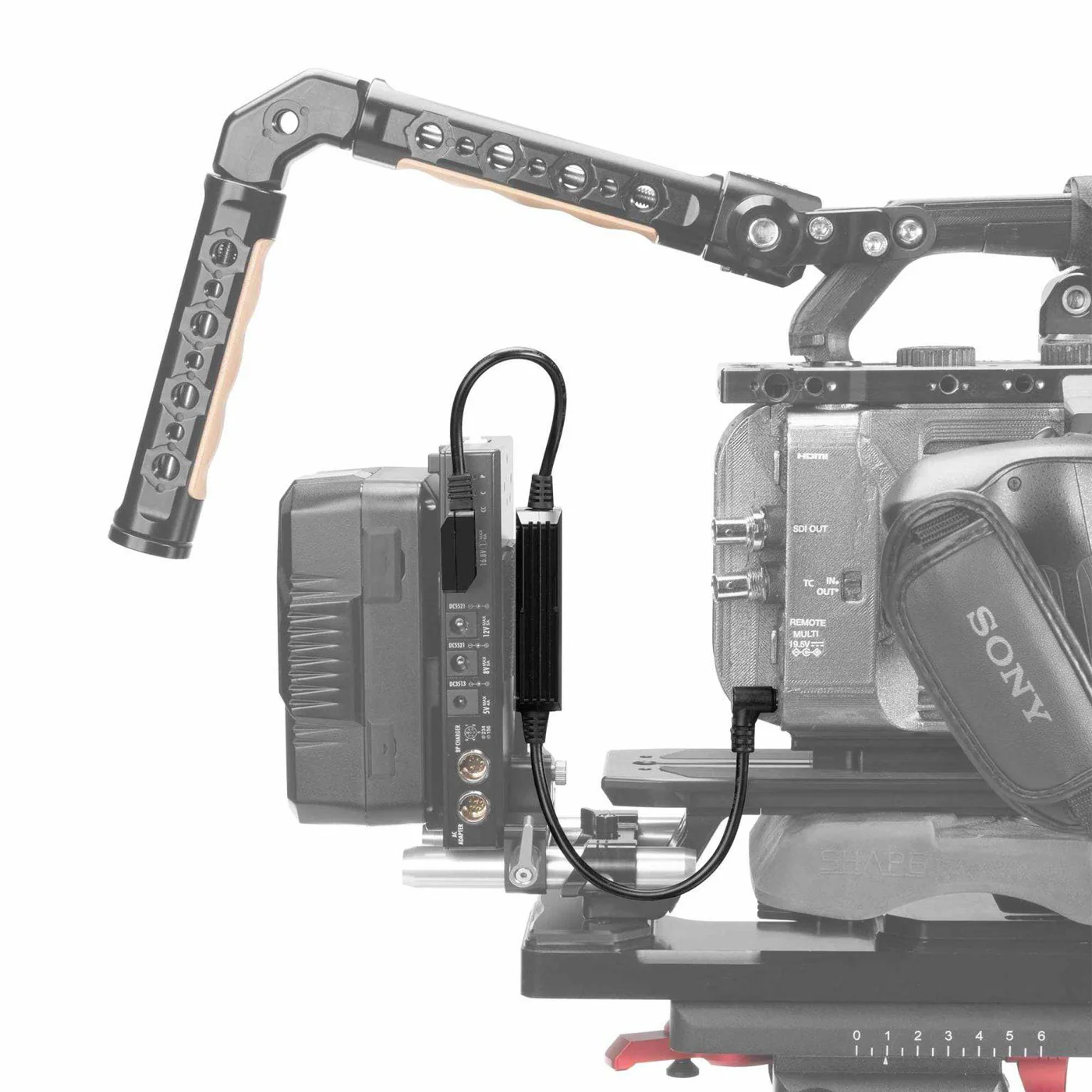 SHAPE D-TAP TO 19.5V Regulated Power Cable for Sony FX9/FX6 - 4