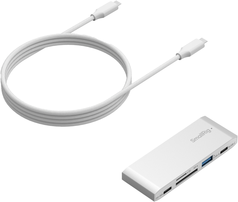SmallRig 4746 5-in-1 Memory Card Reader for Travel Photography - 2