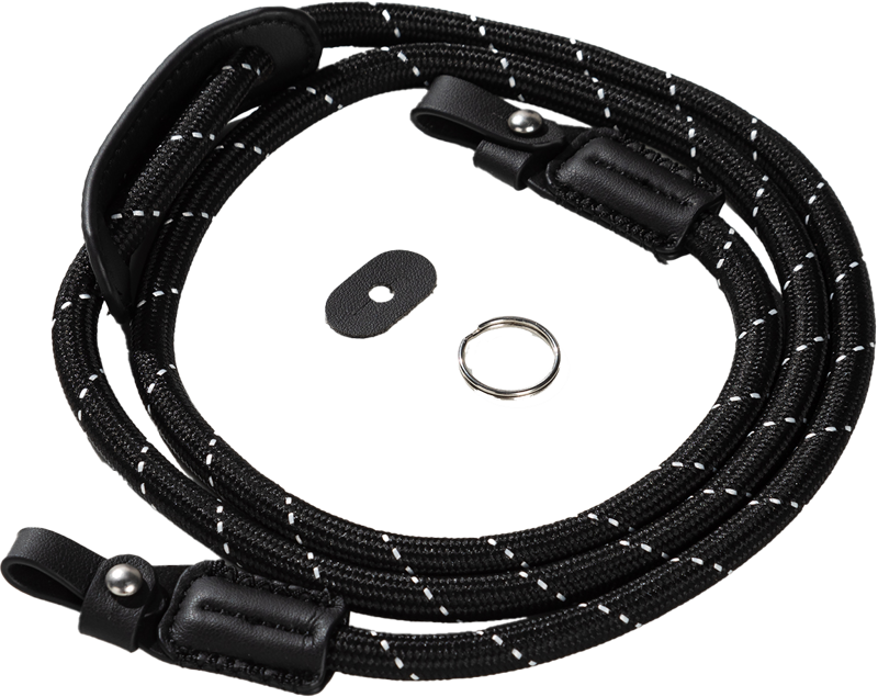 SmallRig 4882 Universal Braided Shoulder Strap Black - 2