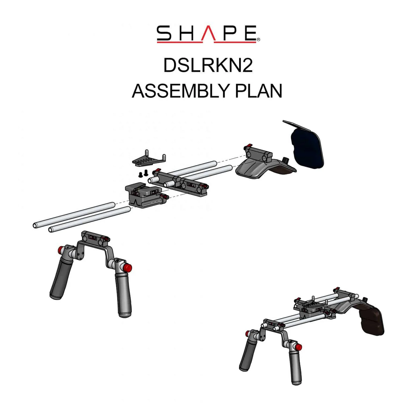 SHAPE DSLR KIRK NEFF OFFSET RIG - 2