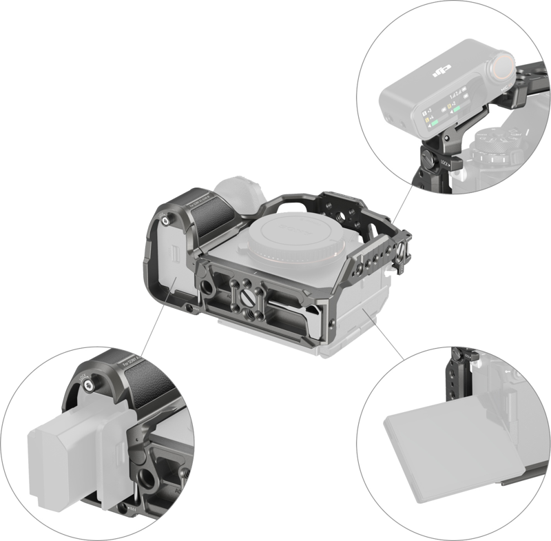 SmallRig 5187 Cage for Sony Alpha 1 II / Alpha 9 III - 3