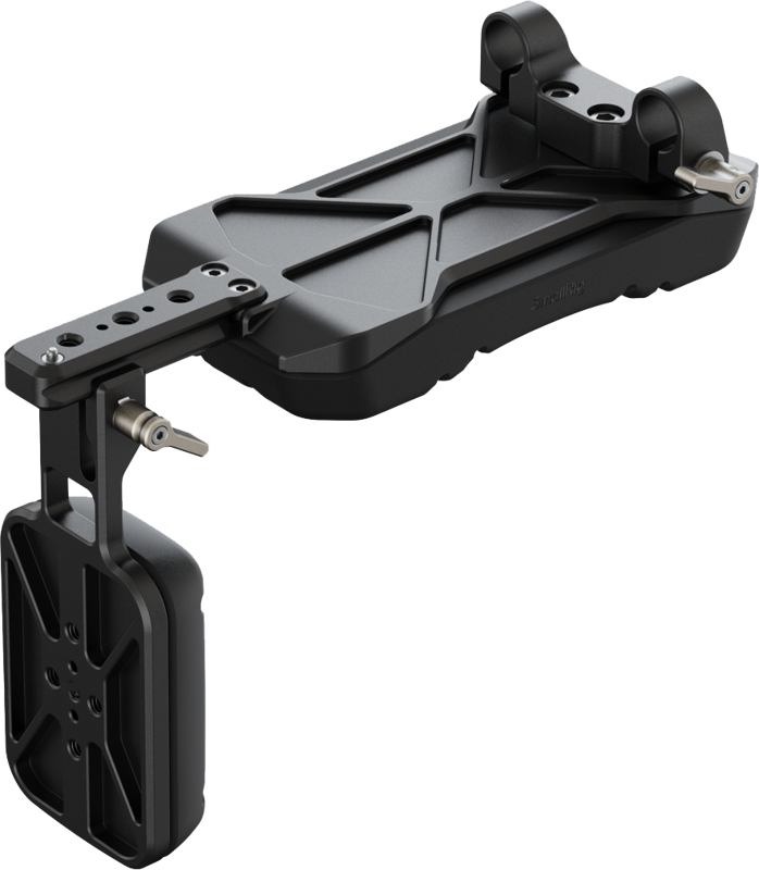 SmallRig 5153 Universal Shoulder Pad with 15mm Dual Rod Clamp - 2