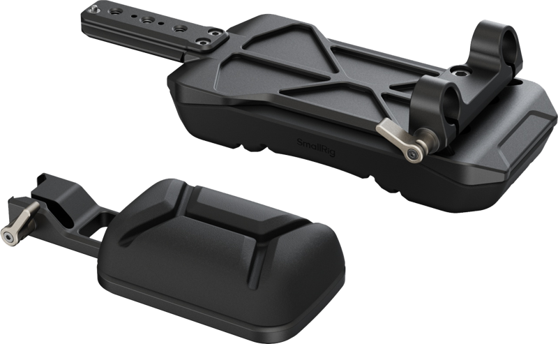 SmallRig 5153 Universal Shoulder Pad with 15mm Dual Rod Clamp - 3