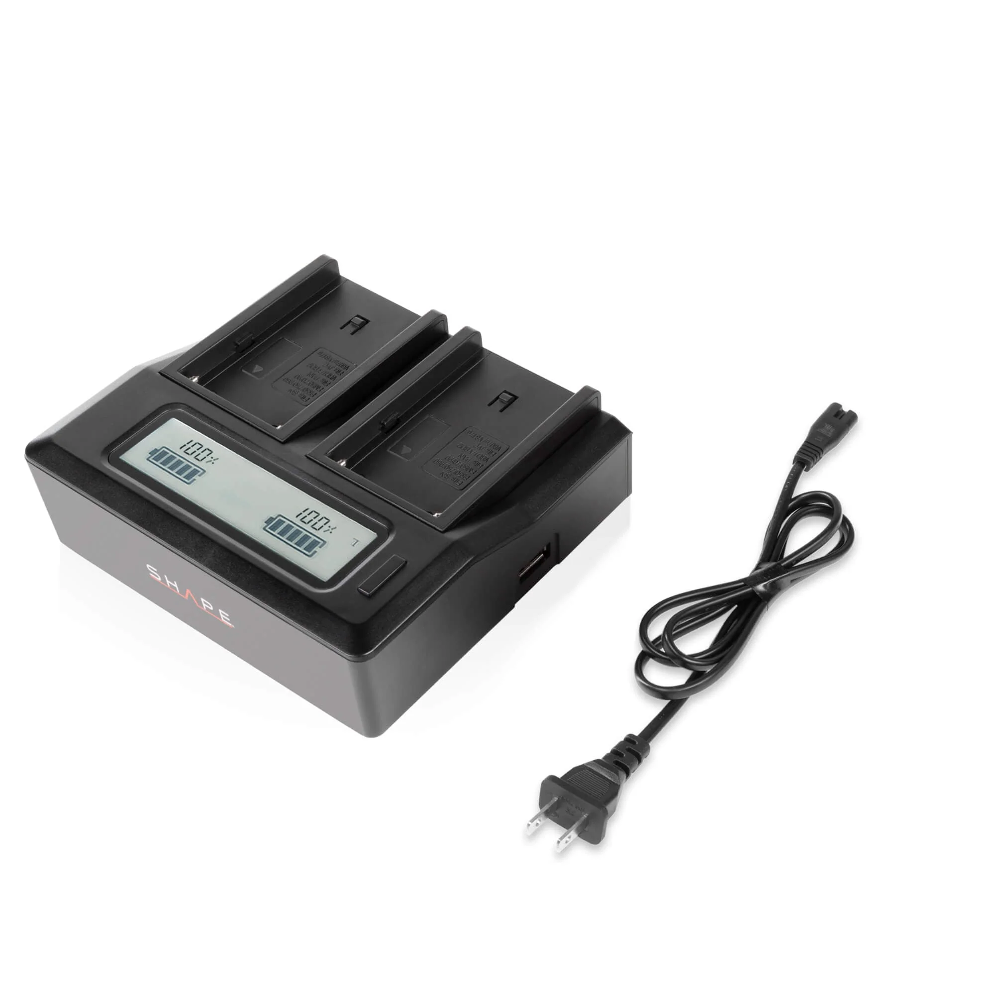 SHAPE NP-F Dual LCD Charger