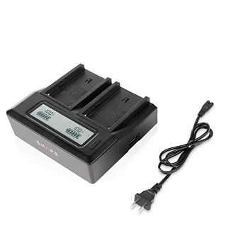 SHAPE NP-F Dual LCD Charger
