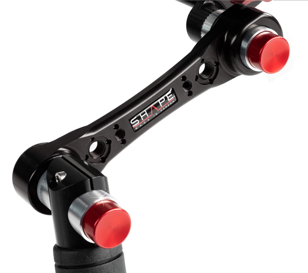 SHAPE Double Quick Handle Arri Rosette Single - 4