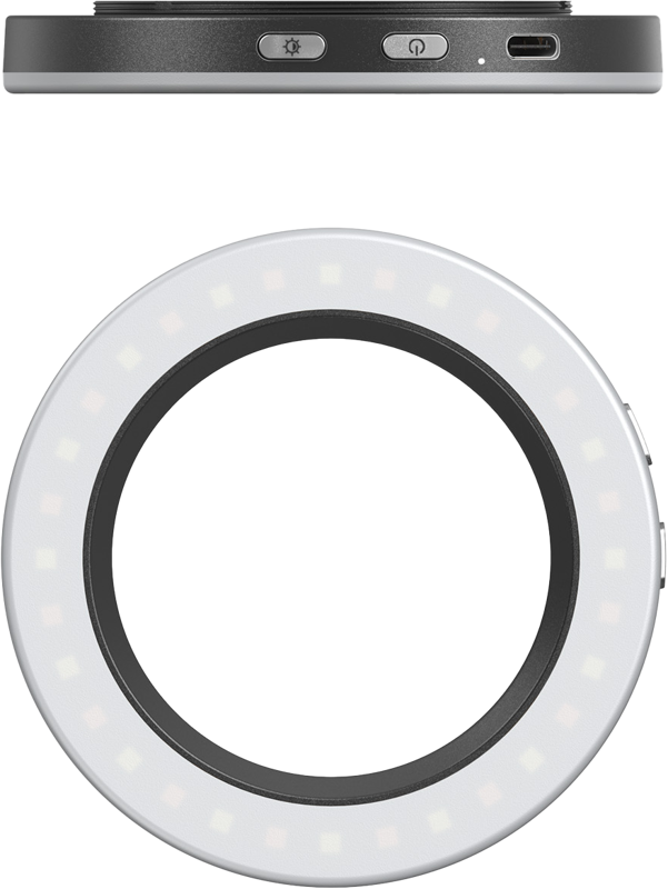 SmallRig 4873 Vibe P30 67mm Ring LED Video Light - 2