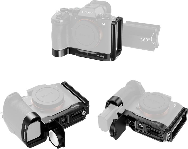 SmallRig 5188 L-Shape Mount Plate for Sony Alpha 1 II / Alpha 9 III - 4