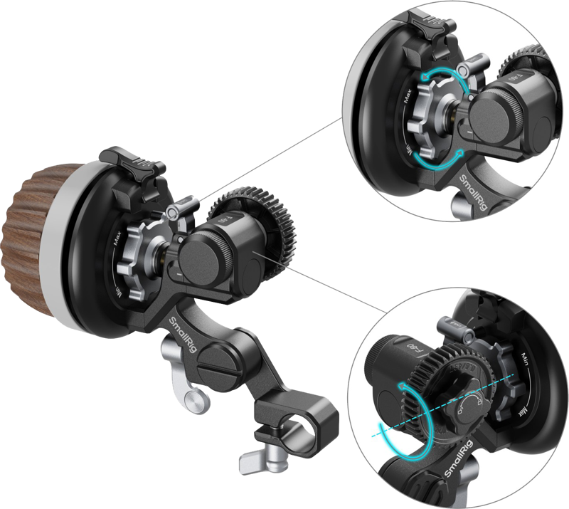 SmallRig 5163 Modular Follow Focus F60 - 3