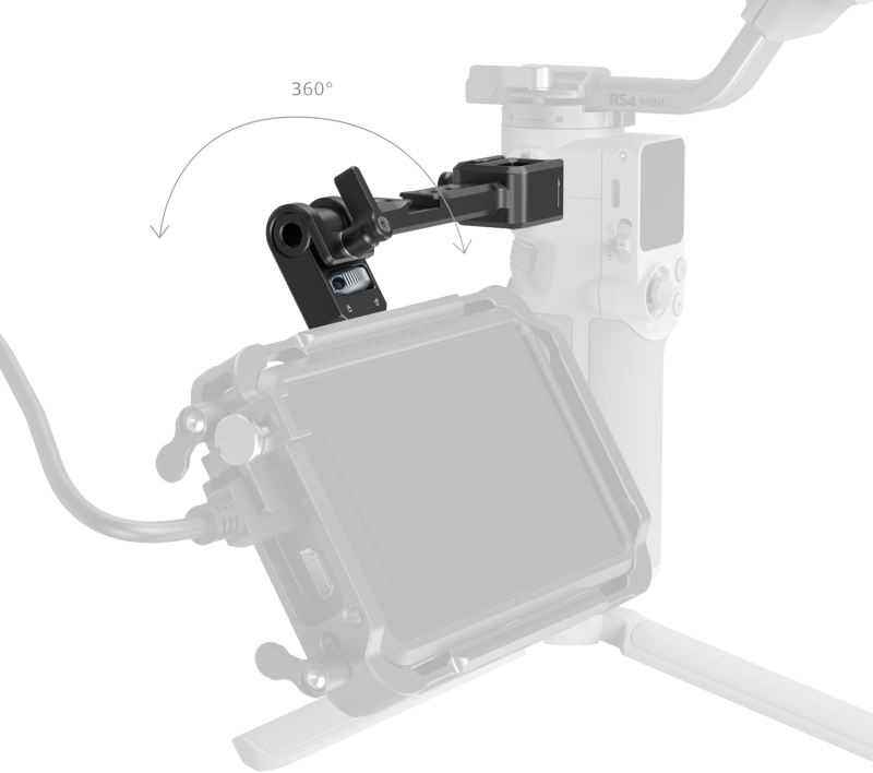 SmallRig 5337 Monitor Mount for DJI RS Series - 4
