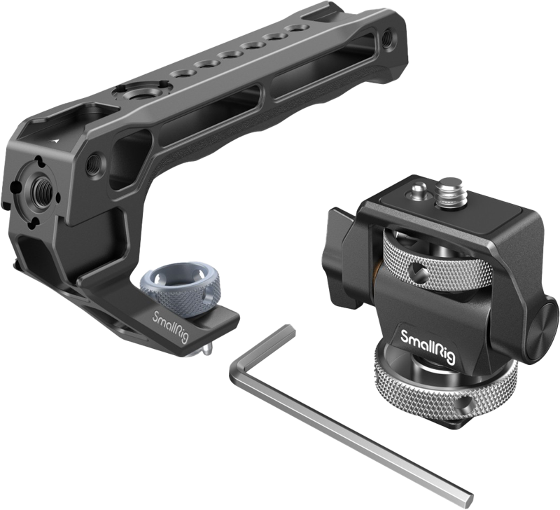 SmallRig 5322 Top Handle kit with Monitor Support Kit - 3