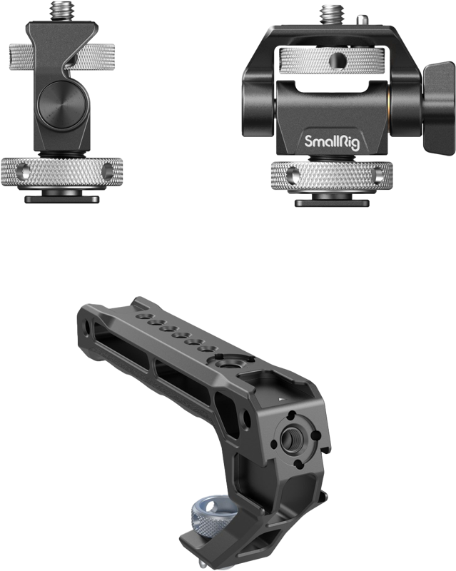 SmallRig 5322 Top Handle kit with Monitor Support Kit - 2
