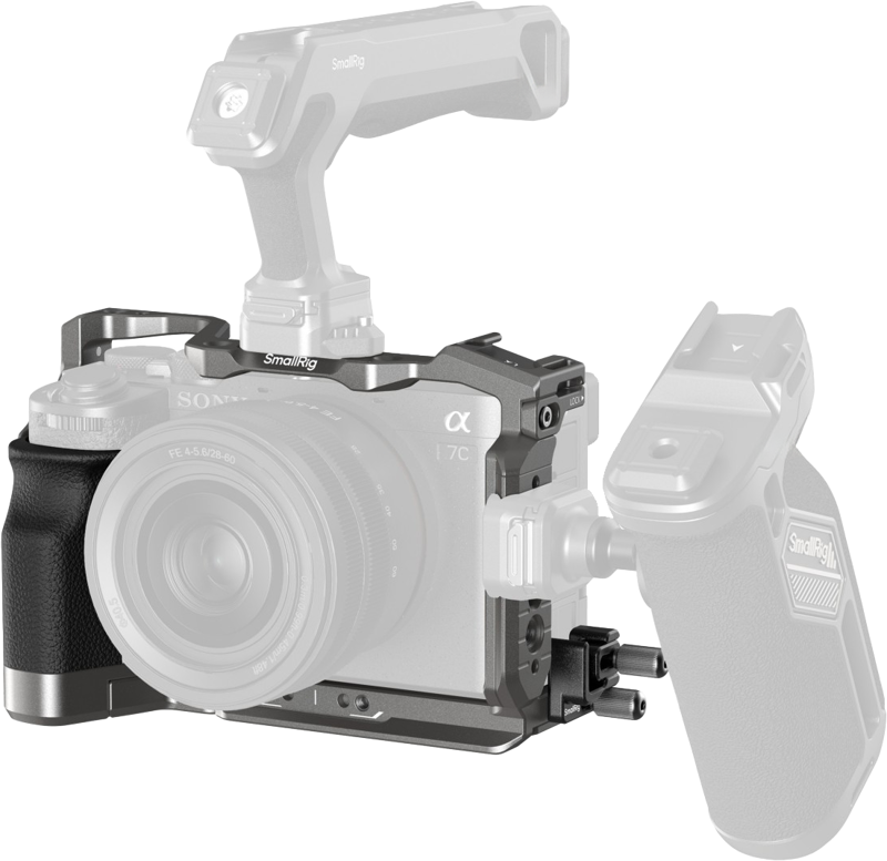 SmallRig 5198 HawkLock Quick Release Cage Kit for Sony A 7C II / 7CR - 4