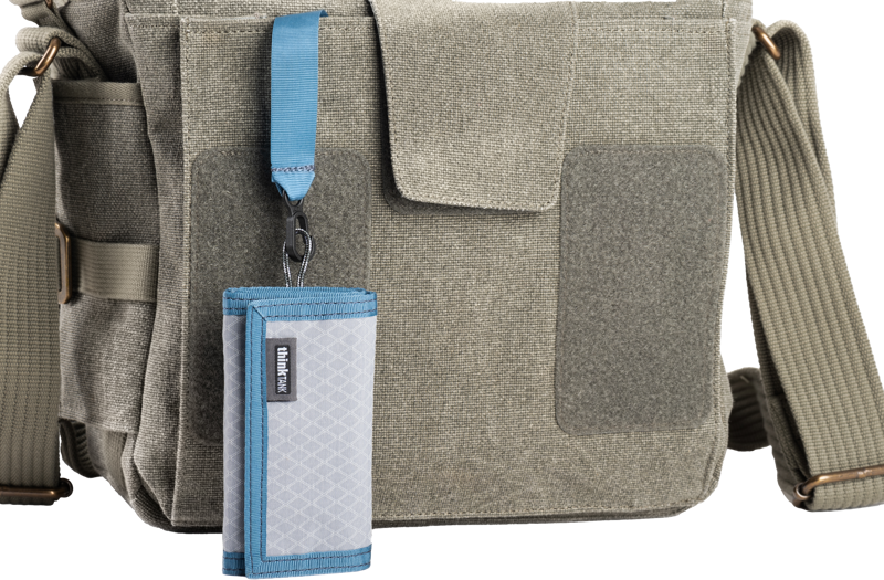 Think Tank Pixel Pocket Rocket (Holds 10 CF/CFexpress) Marine Blue - 7