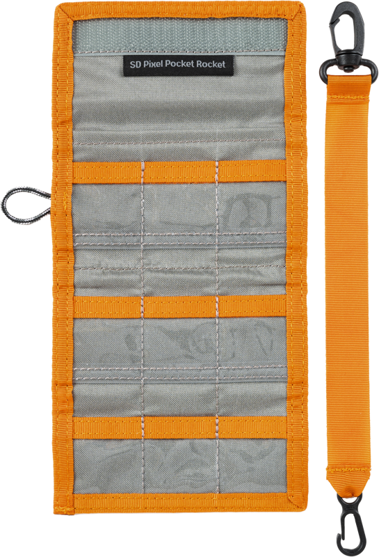 Think Tank Pixel Pocket Rocket (Holds 9 SD/CFexpress) Fireside Orange - 4