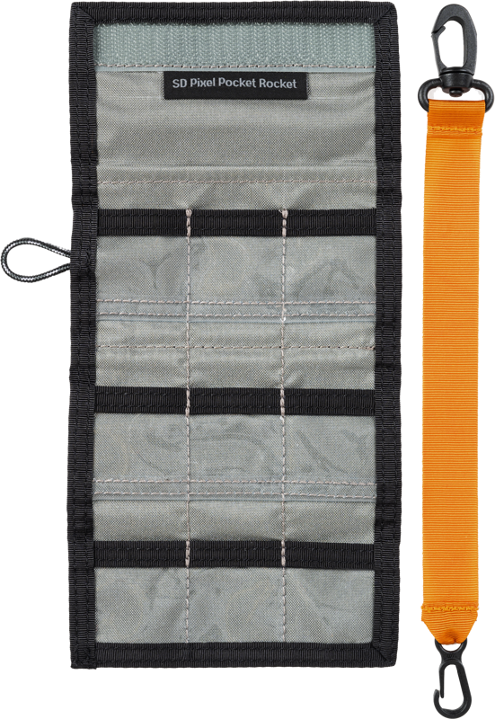 Think Tank Pixel Pocket Rocket (Holds 9 SD/CFexpress) Slate Black - 4