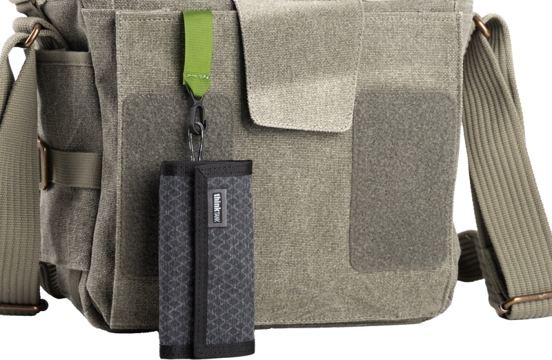 Think Tank Secure Pocket Rocket (Wallet with Strap: holds 9 SD/CFexpress/Micro) Slate Black - 7