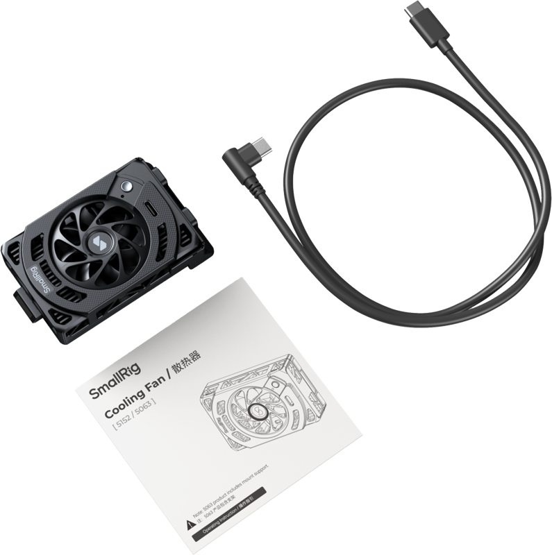SmallRig 5063 Cooling Fan for Canon EOS R5 Mark II & R5 - 4