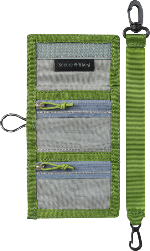Think Tank Secure Pocket Rocket Mini (Wallet with Strap: holds 4 CF/CFexpress or 6 SD/microSD) Green - 6