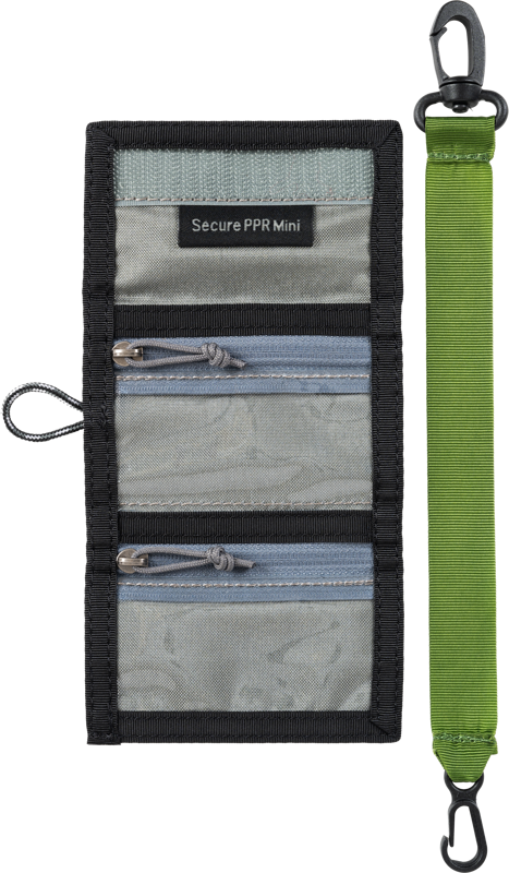 Think Tank Secure Pocket Rocket Mini (Wallet with Strap: holds 4 CF/CFe or 6 SD/microSD) Slate Black - 6