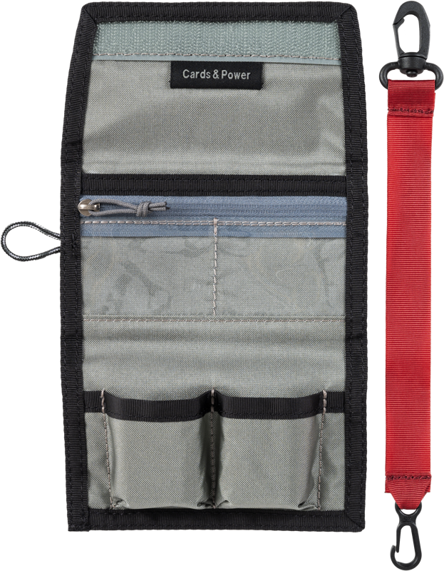 Think Tank Cards & Power Wallet (holds 3 CF/CFexpr or 4 SD/micro SD cards & 2 Batteries) Slate Black - 6