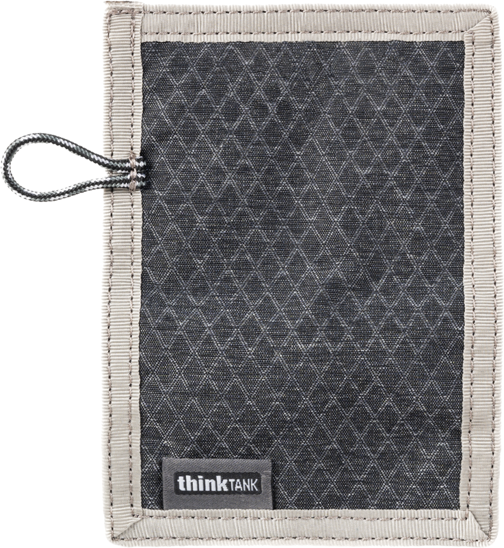 Think Tank Battery Holder 2 (Wallet 2 standard DSLR or Mirrorless Batteries) Grey - 7