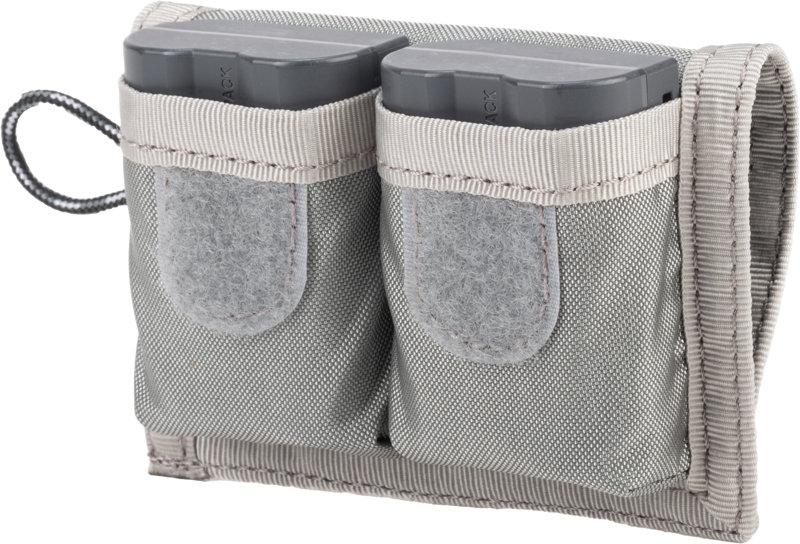 Think Tank Battery Holder 2 (Wallet 2 standard DSLR or Mirrorless Batteries) Grey - 3