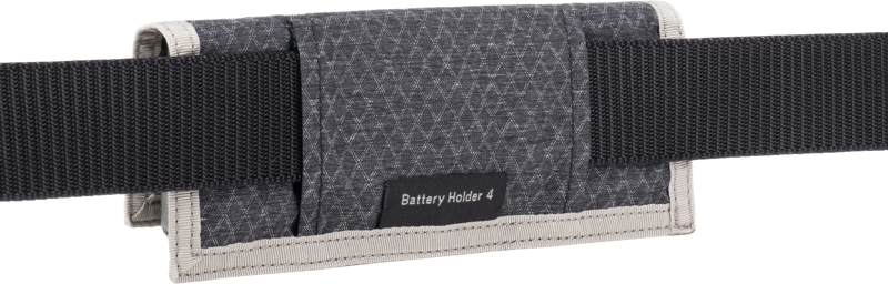 Think Tank Battery Holder 4 (Wallet 4 standard DSLR or Mirrorless Batteries) Grey - 8