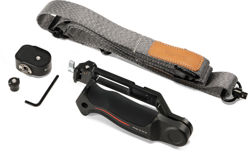SmallRig 4383B Sling Handle with Weight-Reducing Shoulder Strap Kit for DJI RS 2, 3, 3Pro, 4, 4Pro