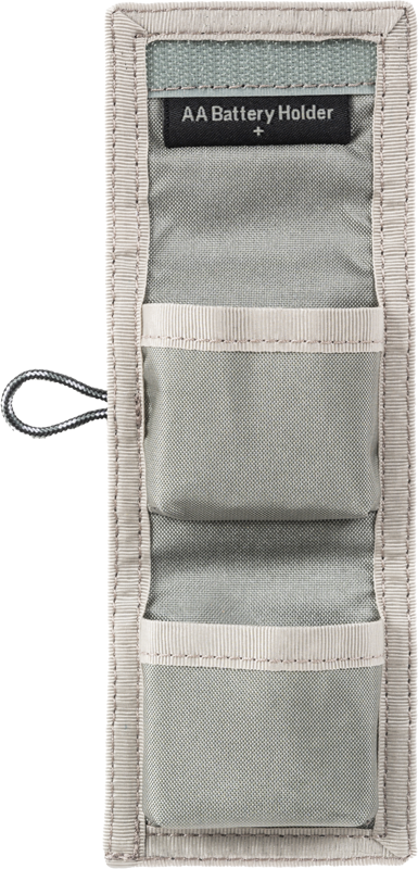 Think Tank AA Battery Holder (Wallet holds: 8 AA or 16 AAA batteries) Grey - 6