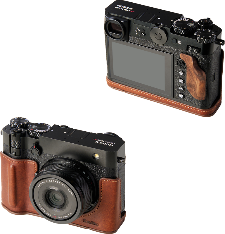 SmallRig 5268 Leather Case Kit for FUJIFILM GFX100RF Brown - 4